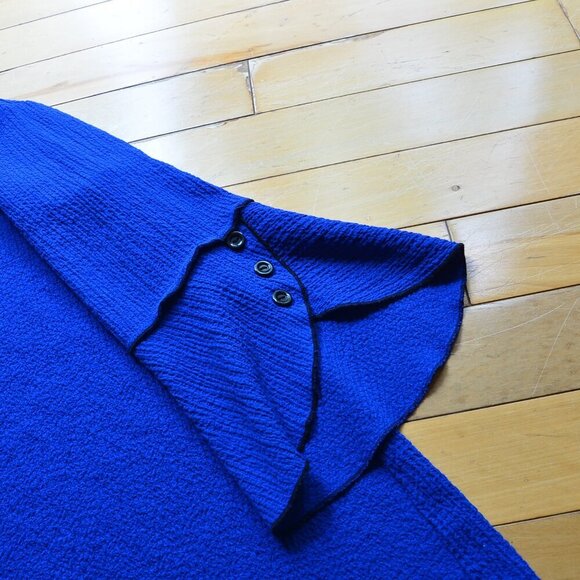 Ali Miles Women's Crinkle Top Blouse Tunic Size L - Picture 3 of 10